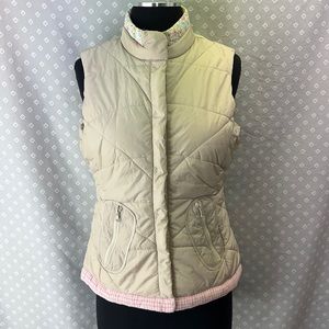 Wet Seal Spring Cream Puffer Vest